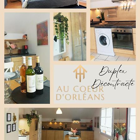 Le Duplex Decontracte Apartment Les Aubrais Exterior foto